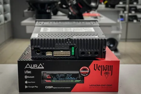 Процессорные ГУ AurA Venom-D41DSP с ПОВЫШЕННОЙ МОЩНОСТЬЮ снова в наличии