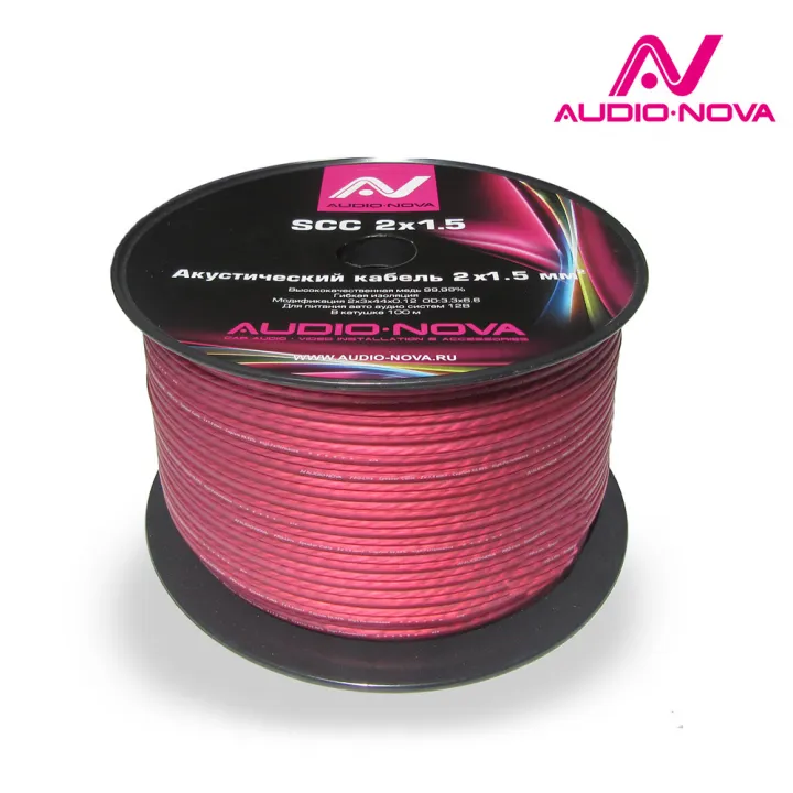Audio Nova SCC 2*1.5 медь Акустический кабель от ReLoud