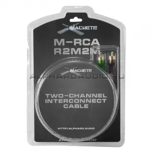 Machete M-RCA R2M2M Межблочный кабель