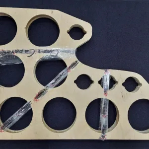 Плашка заказная с формованой сеткой 8х16, 4хРупора