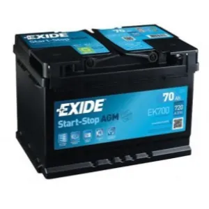 Аккумулятор Exide EK700 70A/h