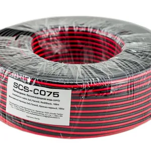 Монтажный кабель AURA SCS-C075  2x0.75 медь