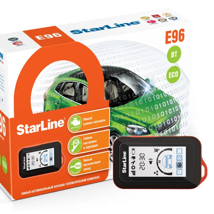 StarLine E96v2 ECO 2CAN-4LIN Автомобильная сигнализация от ReLoud