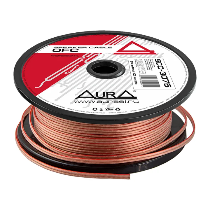 AURA SCC-3075 2*0.75 медь Акустический кабель от ReLoud