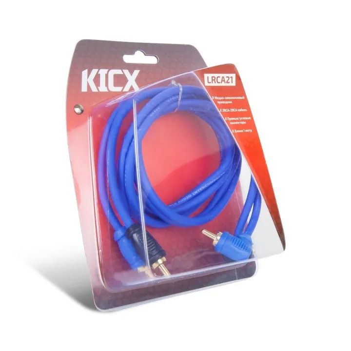 Kicx LRCA21 1 метр Межблочный кабель от ReLoud