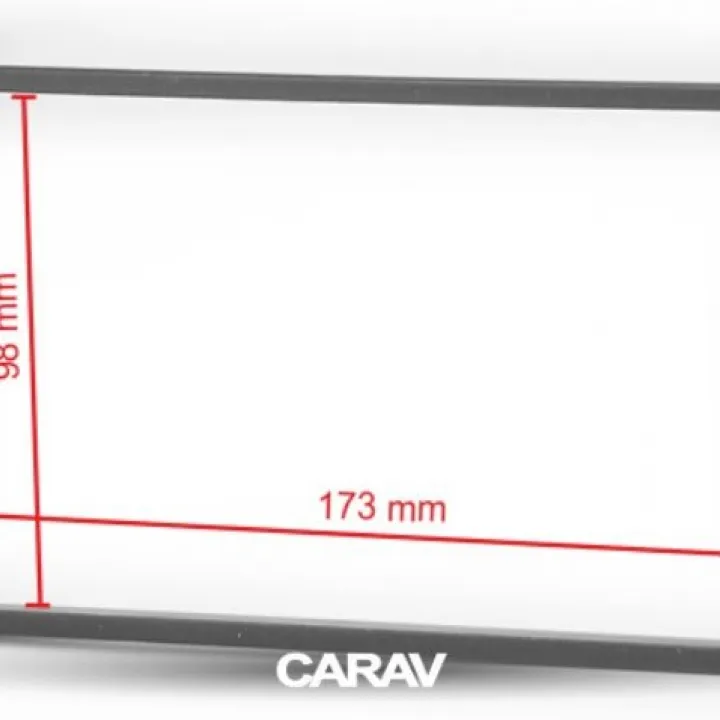 CARAV 11-902 универсальная рамка 2 DIN от ReLoud