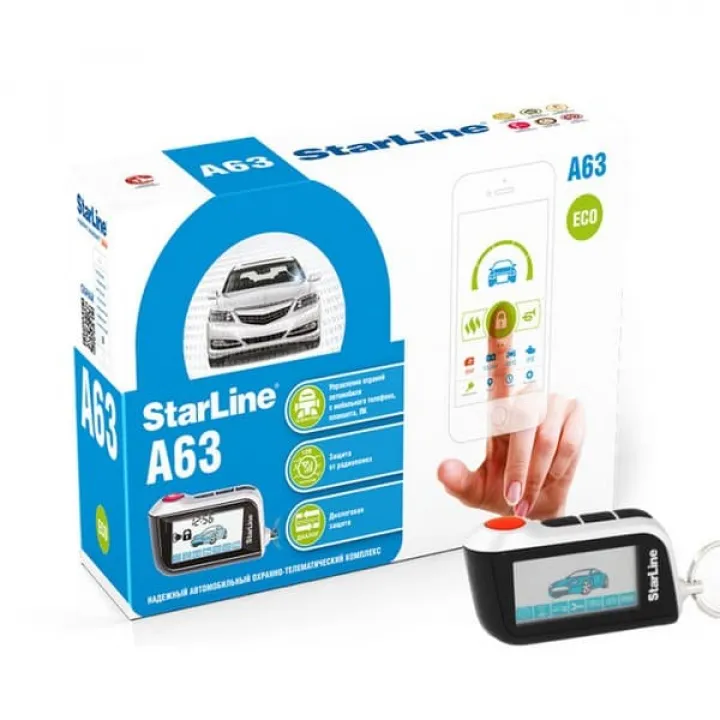 StarLine  A63 GSM ECO Автомобильная сигнализация от ReLoud