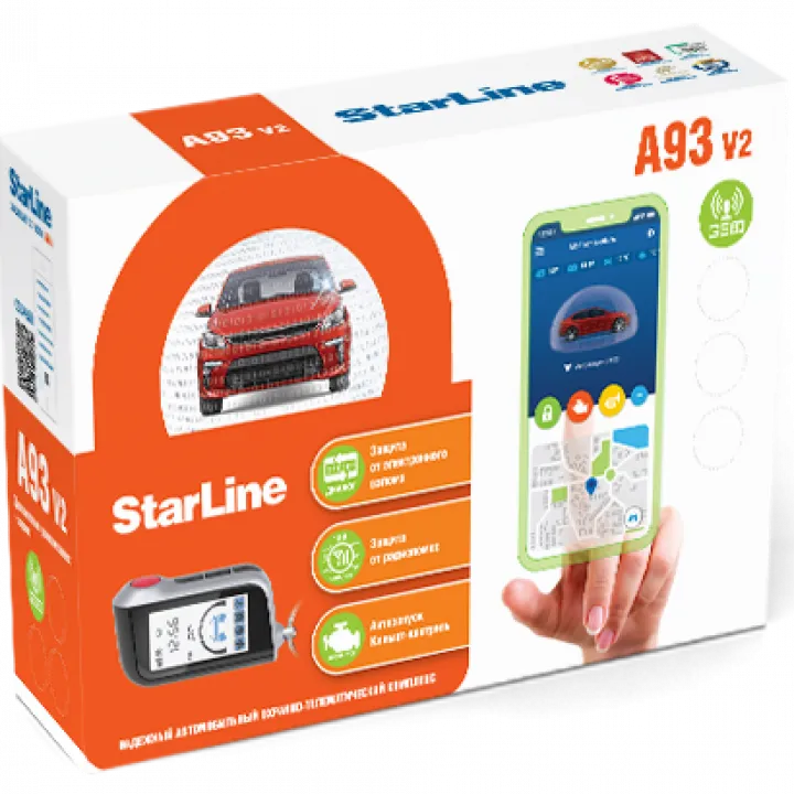 StarLine A93v2 GSM Автомобильная сигнализация от ReLoud