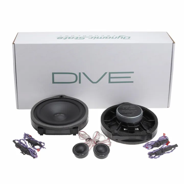 Dynamic State DIVE DHA-CS16 2-х полосная компонентная акустика 16.5 Honda, Acura от ReLoud