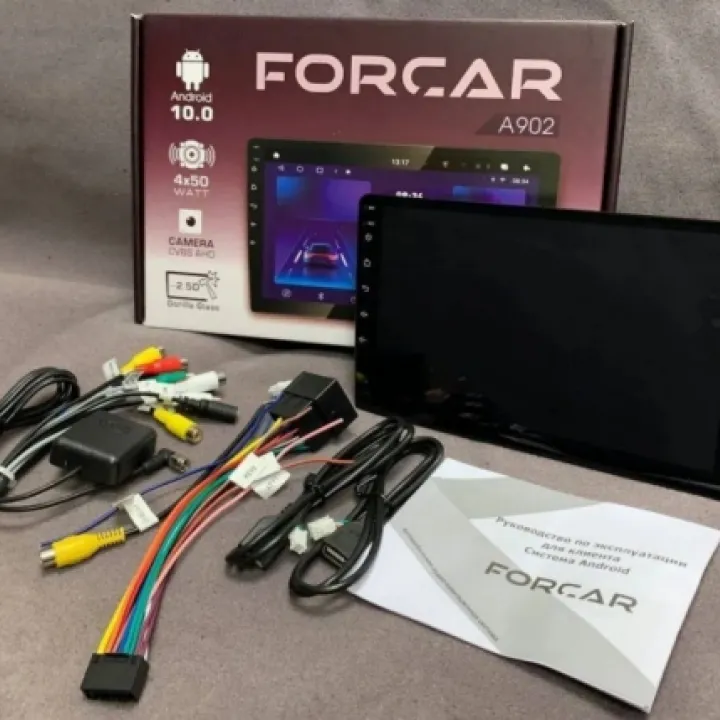 FORCAR A902 9" Android 10, 2/32Gb, IPS, Wifi, BT, GPS магнитола от ReLoud