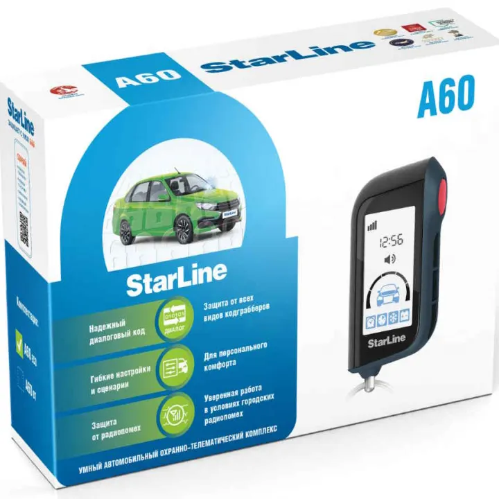 StarLine A60 ECO Автосигнализация от ReLoud