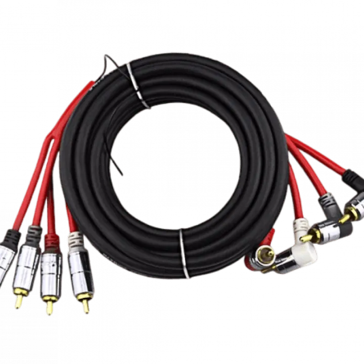 RCA кабель 4 канала УРАЛ ТТ КМ 4RCA-ТТ5М от ReLoud