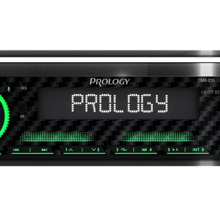 Prology CMX-235 1 din магнитола c парковочной системой от ReLoud