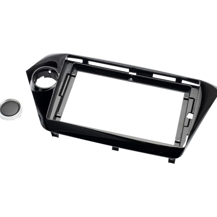 AurA AFX-KI92 Рамка UMS для KIA Rio 2011-2017 черный лак, 9" от ReLoud