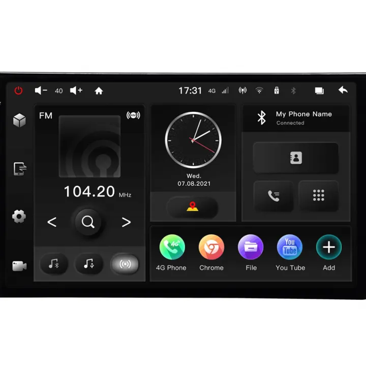 INCAR TMX-7709-4 4/64, 9 дюймов магнитола от ReLoud