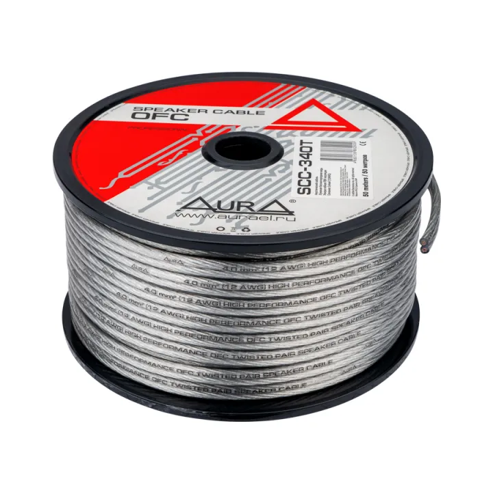 AURA SCC-340T 2*4.0 медь Акустический кабель от ReLoud