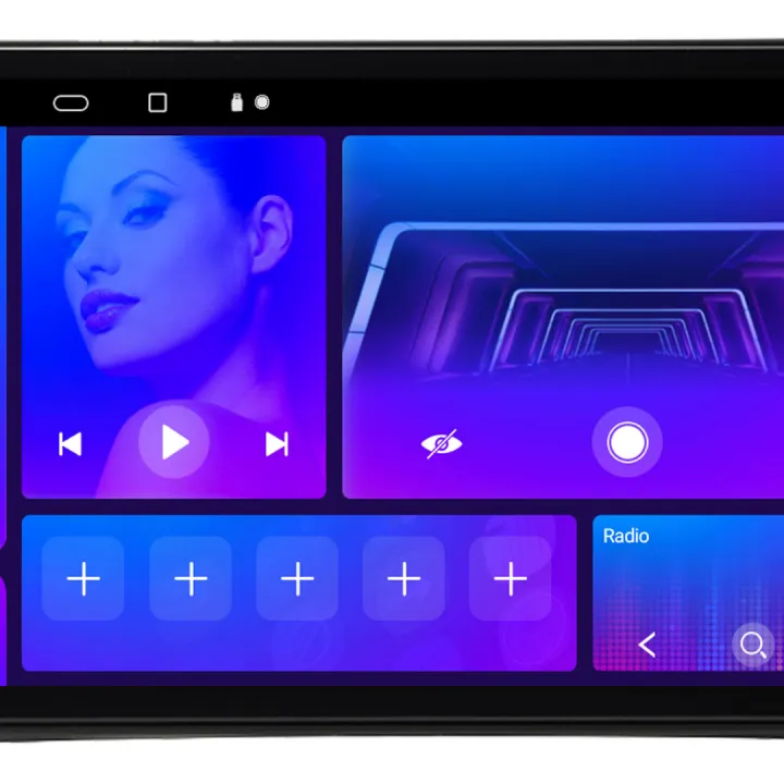 SKYLOR AND-9034 9" 4x50, Android 10.0, 4+64Gb, QLED 1280*720, 8RCA 5V, WiFi, BT магнитола от ReLoud