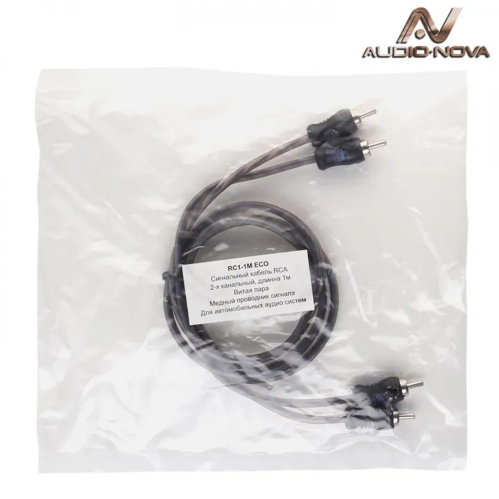AUDIO NOVA RC1-1M ECO межблочный кабель от ReLoud