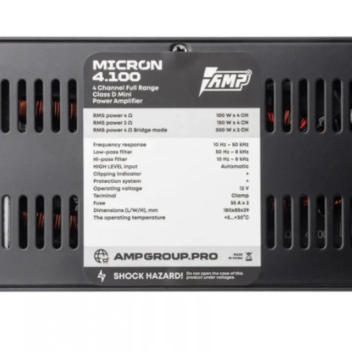 AMP MICRON 4.100 усилитель от ReLoud