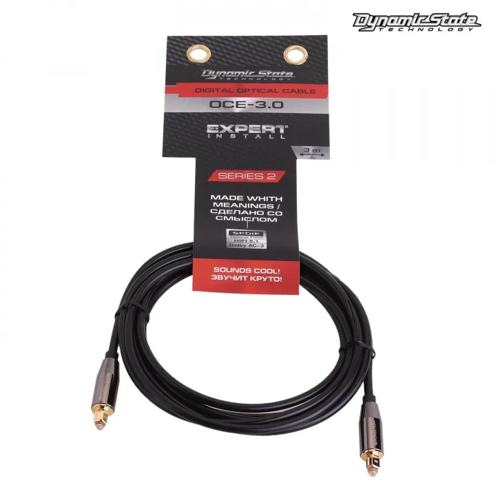 Dynamic State OCE-3.0 Series 2 Оптоволоконный кабель Toslink от ReLoud