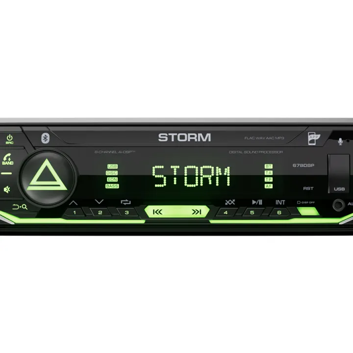 AurA STORM-678DSP 1 din магнитола от ReLoud