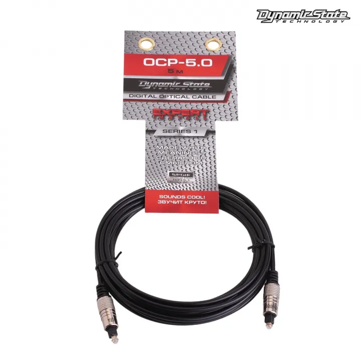 Dynamic State OCP-5.0 SERIES 1 Оптоволоконный кабель Toslink. от ReLoud